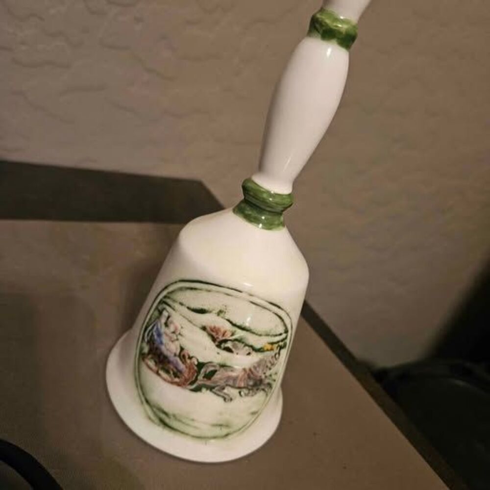 Ceramic Bell Norman Rockwell Collectible Bell